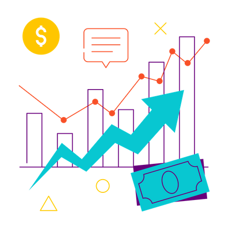 Business growth  イラスト