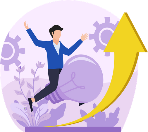 Business growth Illustration