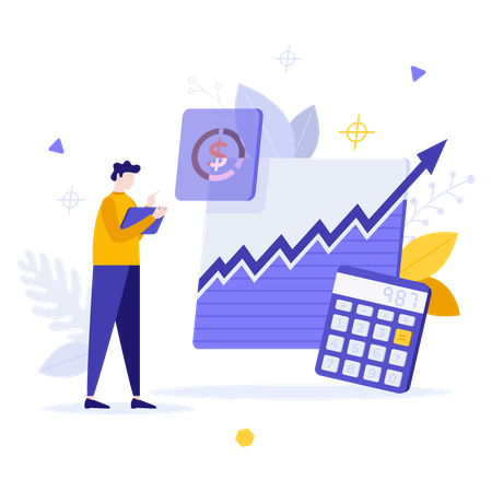 Business growth  Illustration