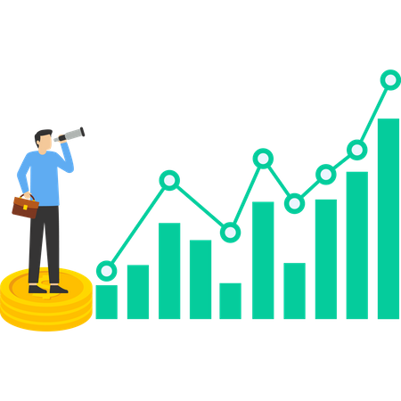 Business growth  Illustration