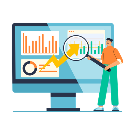 Business Growth Strategy  Illustration