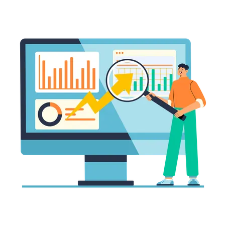 Business Growth Strategy  Illustration