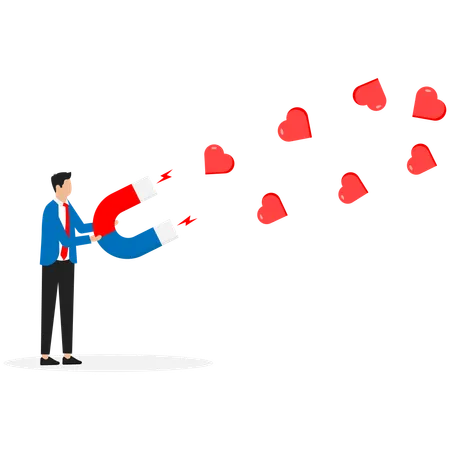 Business Heart  Illustration