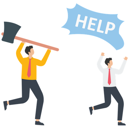 Business help  Illustration