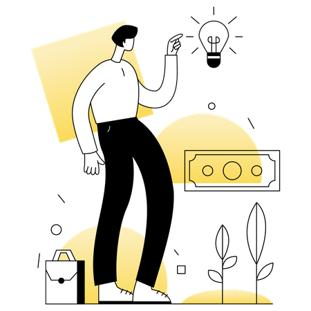 Business idea Illustration