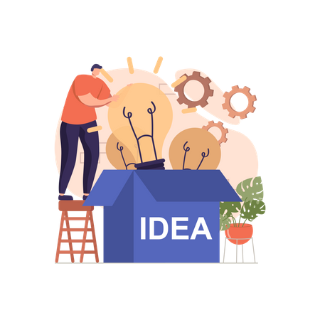 Business Idea Illustration