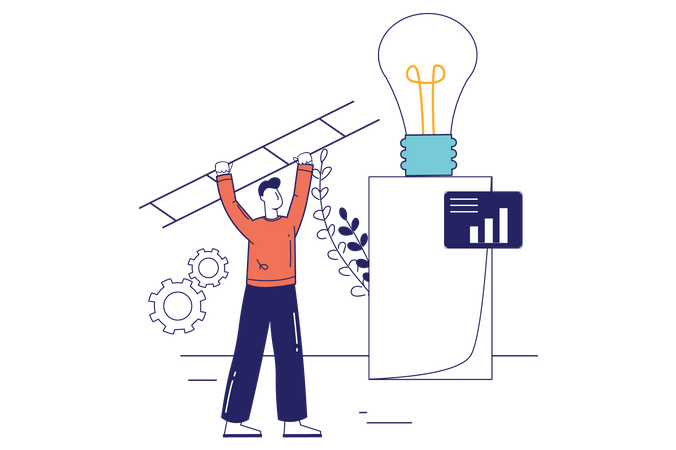 Business idea  Illustration