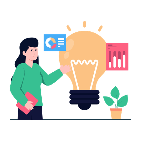 Business Idea Analysis  Illustration