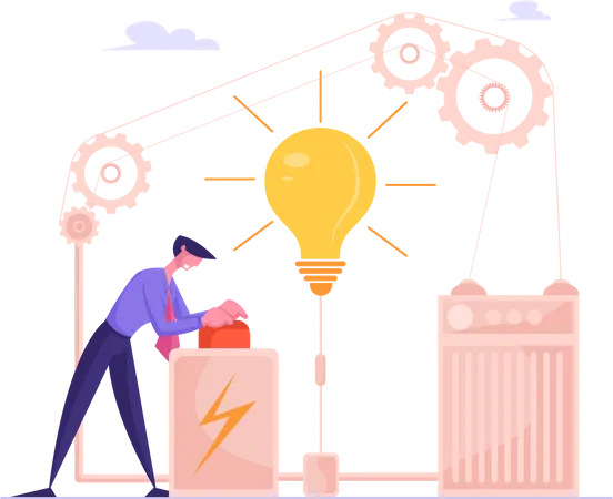 Business idea generation  Illustration