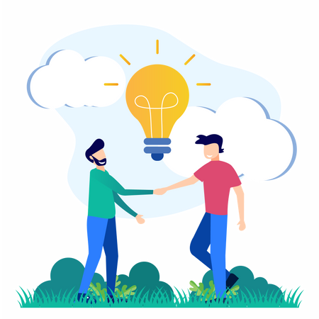 Business Idea  Illustration