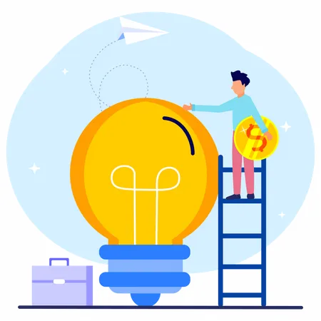 Business Idea  Illustration