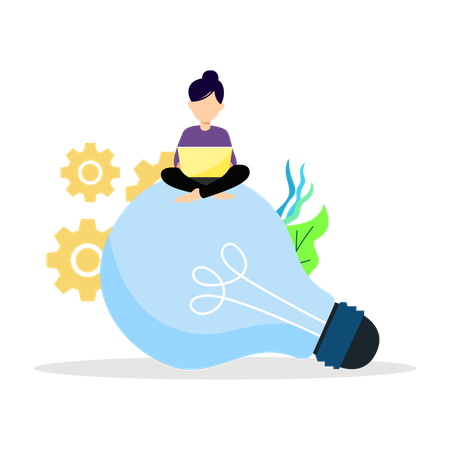 Business Idea  Illustration