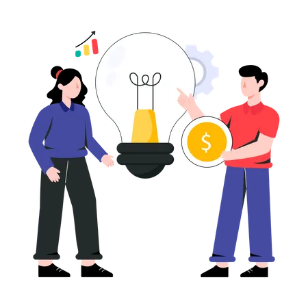 Business Idea  Illustration