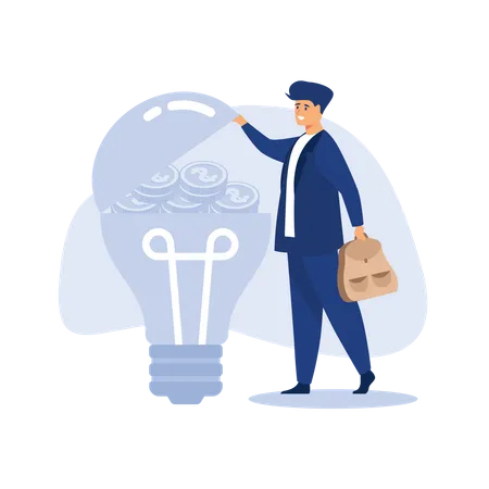 Business idea  Illustration