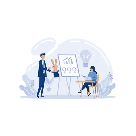 Business idea  Illustration