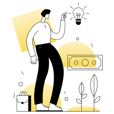 Business idea  Illustration