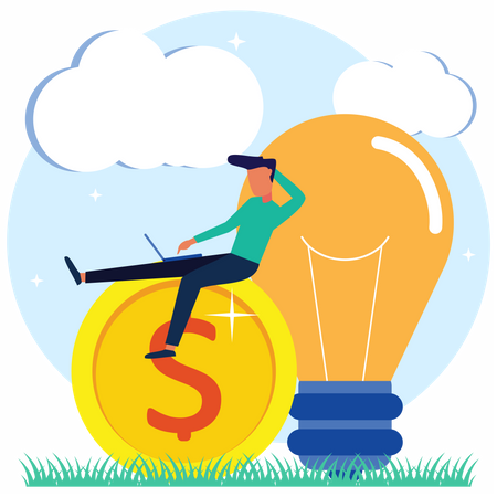 Business idea  Illustration