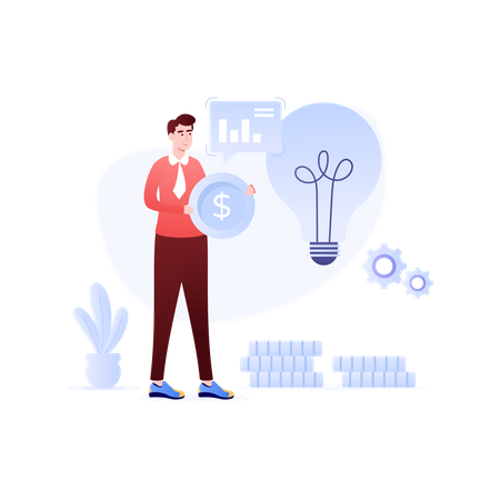 Business idea  Illustration