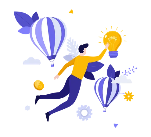 Business Idea  Illustration