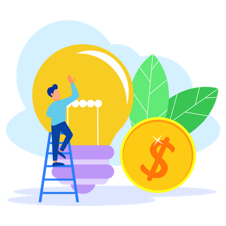 Business Idea  Illustration