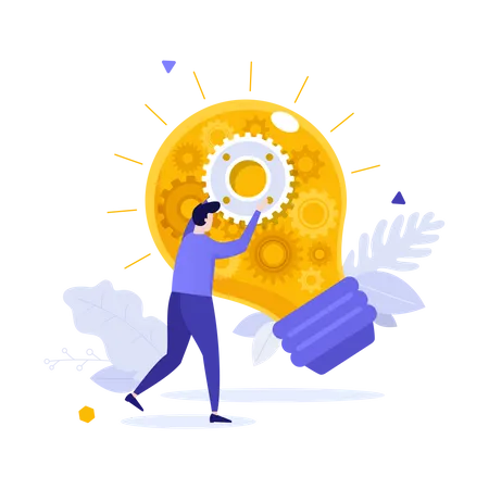 Business idea  Illustration