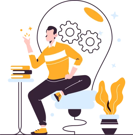 Business Idea  Illustration