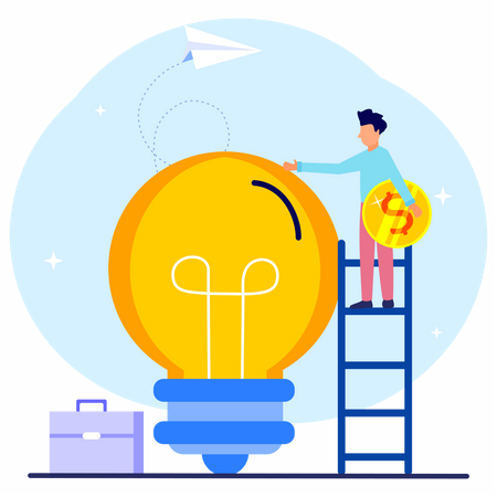 Business idea  Illustration