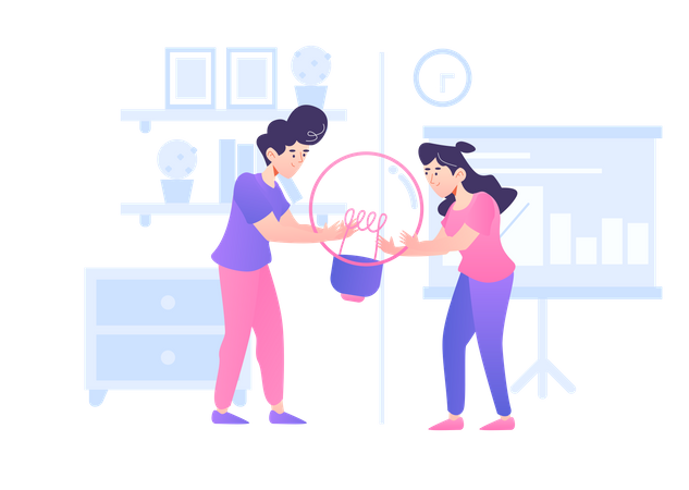 Business Idea  Illustration