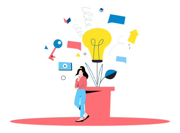 Business idea  Illustration