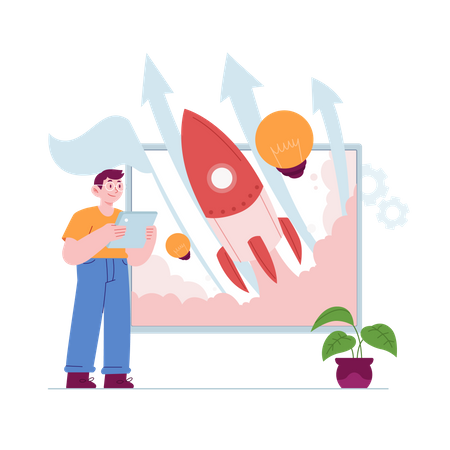 Business Idea  Illustration