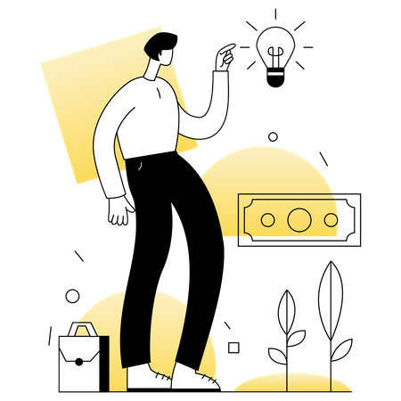 Business idea  Illustration