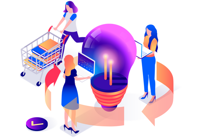 Business Idea  Illustration