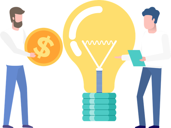 Business Idea  일러스트레이션