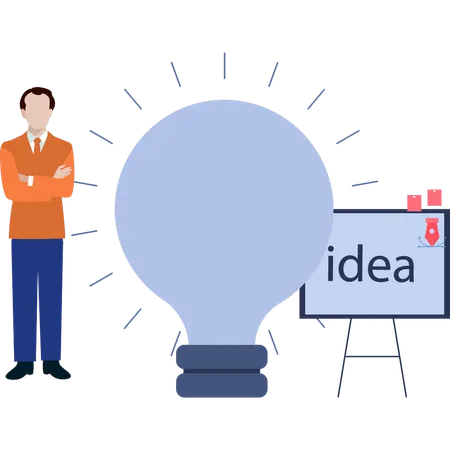 Business ideas make business smoother  Illustration