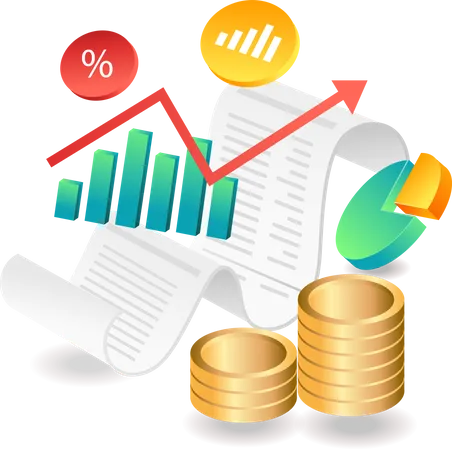 Business Income Analysis Data  Illustration