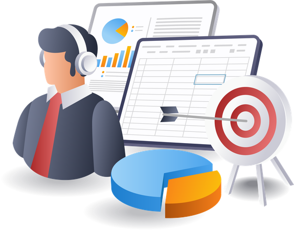 Business income calculation targets  Illustration