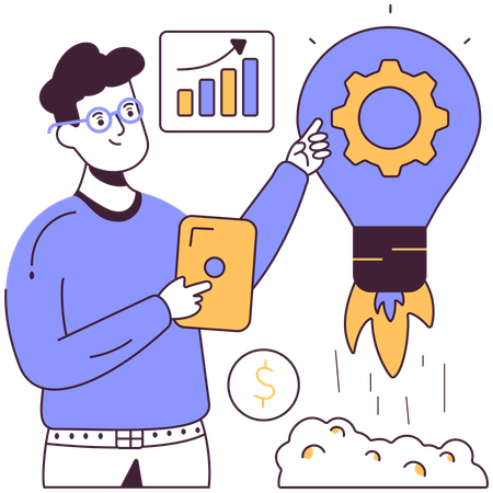 Business Innovation  Illustration