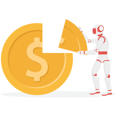 Business innovation Science and artificial intelligence technology  Illustration