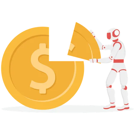Business innovation Science and artificial intelligence technology  Illustration