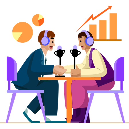 Business Insights Podcast  Illustration