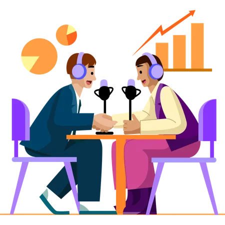 Business Insights Podcast  Illustration