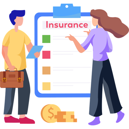 Business Insurance  Illustration