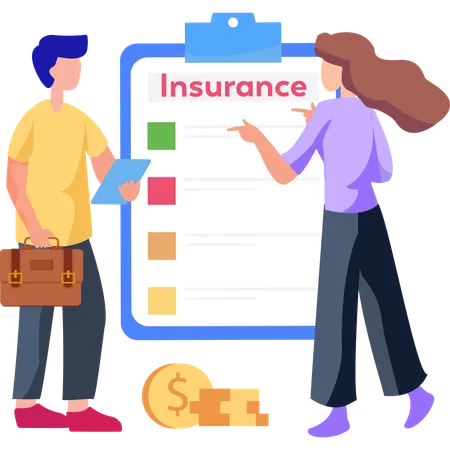 Business Insurance  Illustration