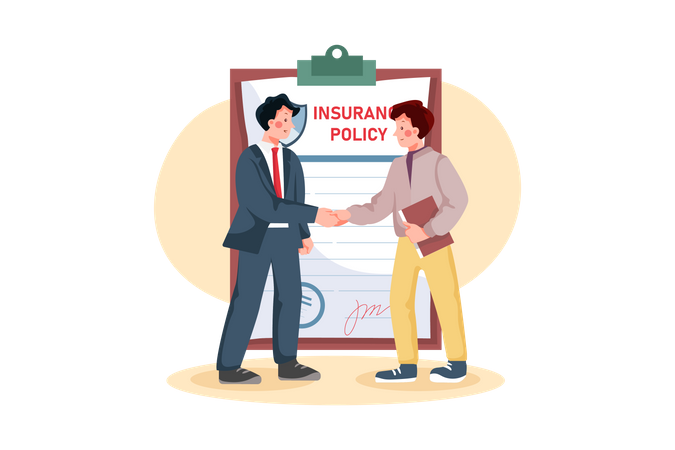 Business Insurance  Illustration