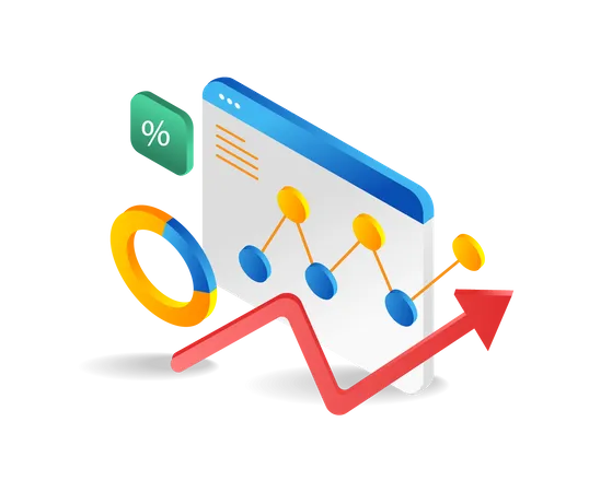 Business Investment Analysis  Illustration