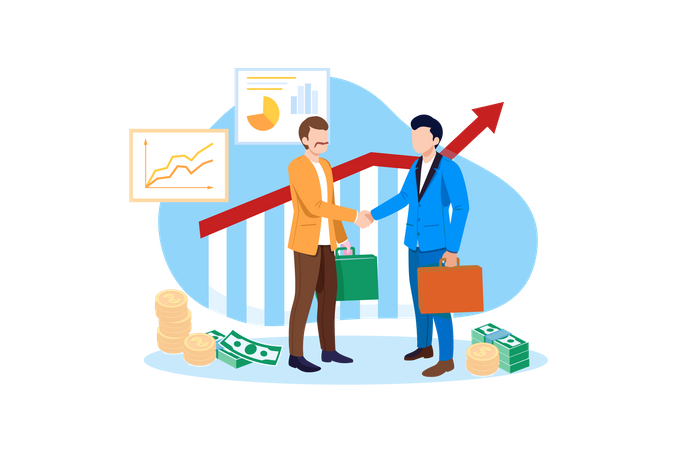 Business Investment  Illustration