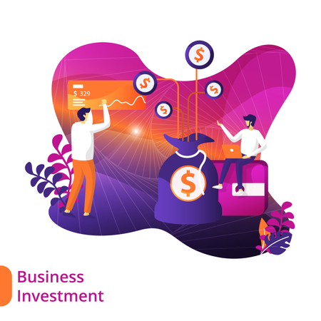 Business Investment  Illustration