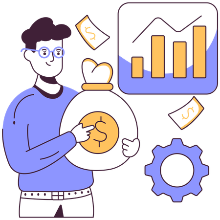 Business Investment  Illustration