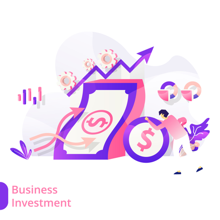 Business Investment  Illustration