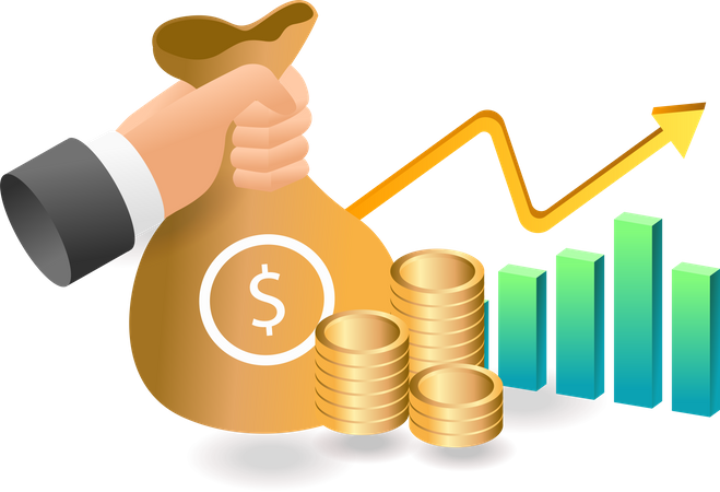 Business Investments  Illustration